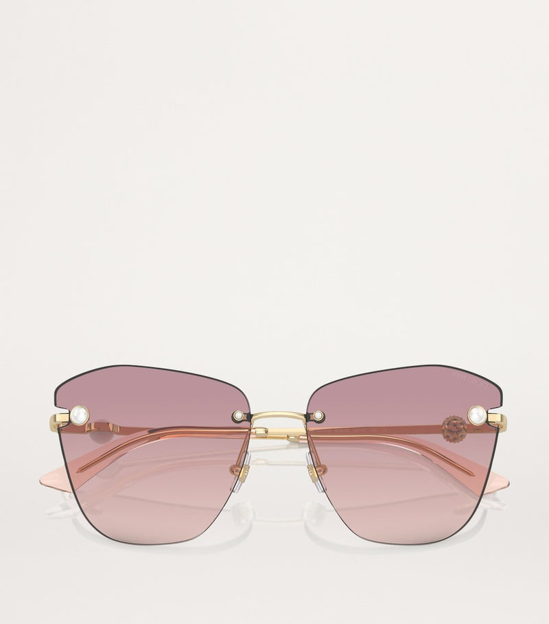 Jimmy Choo metal sunglasses model JC4004HB, UK version