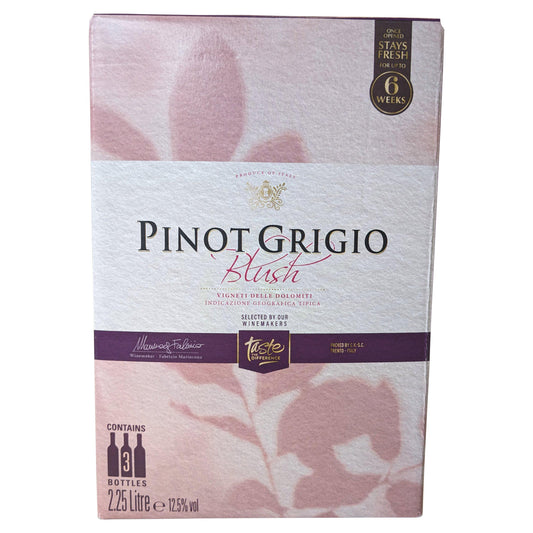Sainsbury's Pinot Grigio Blush, Taste the Difference 2.25L GOODS Sainsburys   