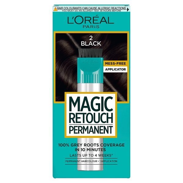 L'oreal Magic Retouch Permanent Root Concealer, Black 2 GOODS Superdrug   