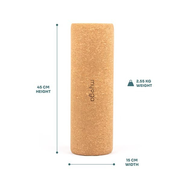 Myga Cork Massage Roller 15 X 45cm GOODS Superdrug   