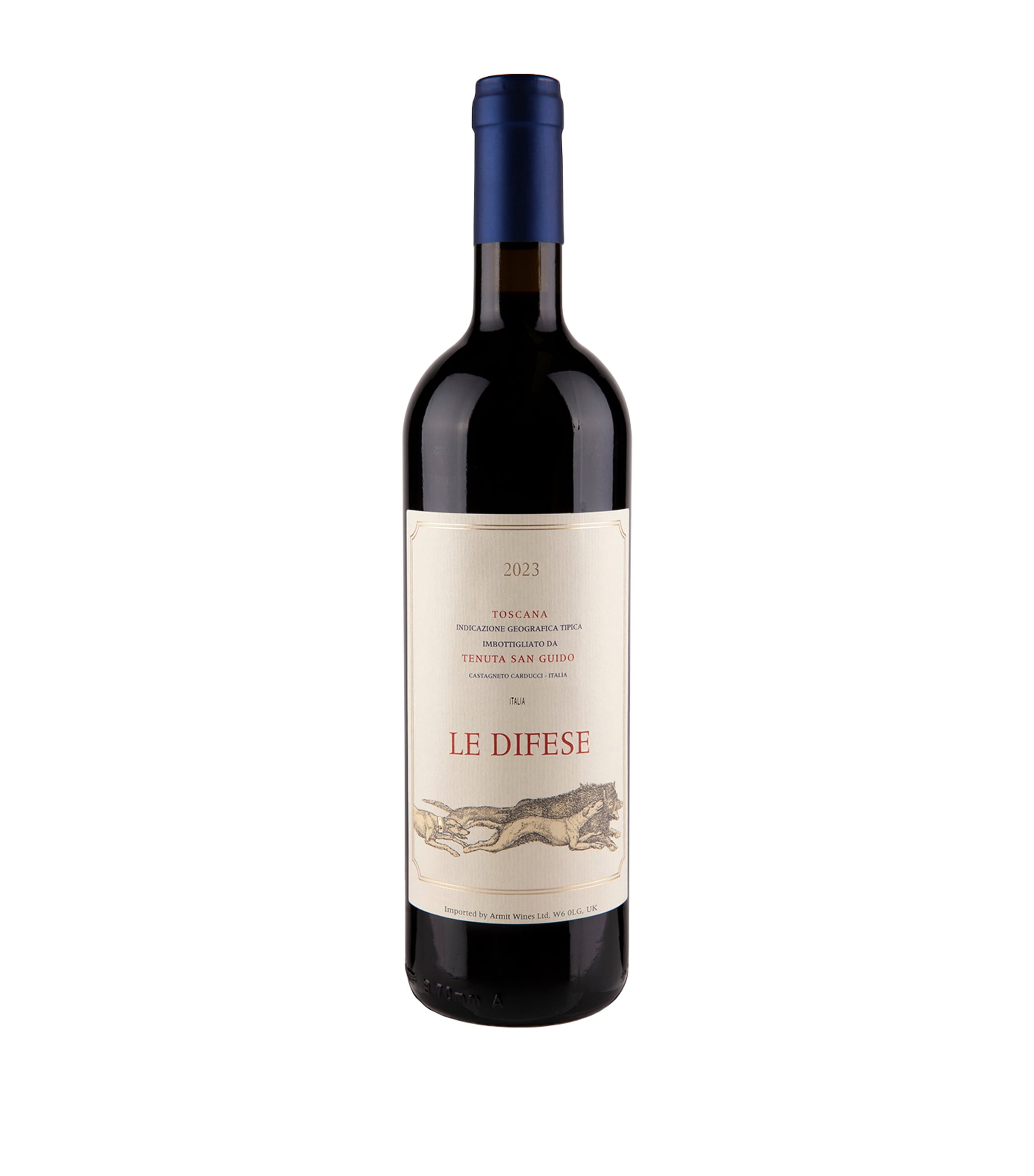 Sassicaia Le Difese 2023 Tuscany red wine 75cl (British brand)