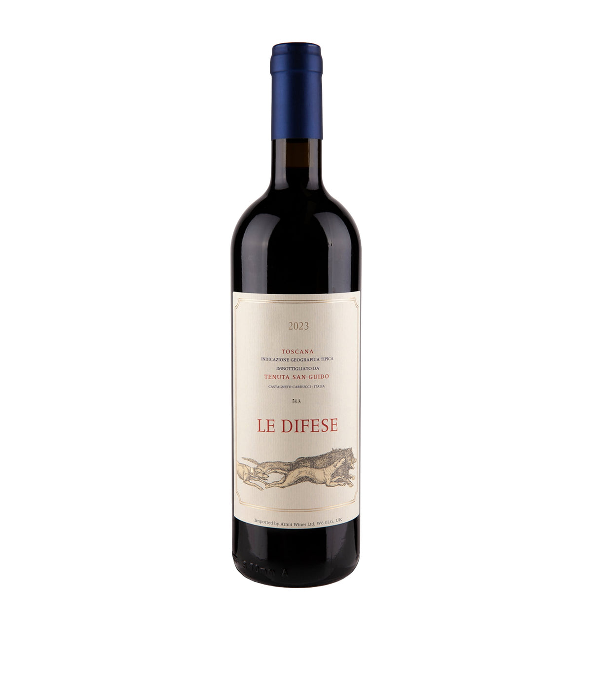 Sassicaia Le Difese 2023 Tuscany red wine 75cl (British brand)