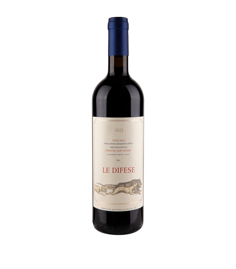 Sassicaia Le Difese 2023 Tuscany red wine 75cl (British brand)