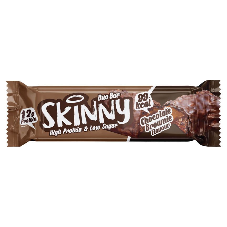 The Skinny Food Co. Duo Bar Chocolate Brownie Flavour 2 x 30g GOODS ASDA   