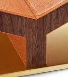 Assouline Walnut-Leather Classic Collector Bookstand - British product
