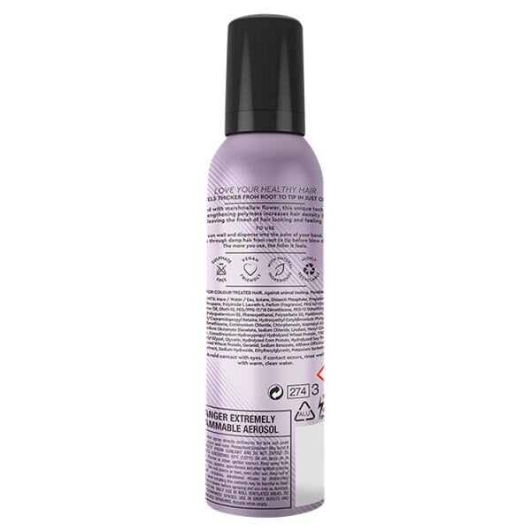 Charles Worthington Thickerandfuller Densifying Mousse 200ml GOODS Superdrug   