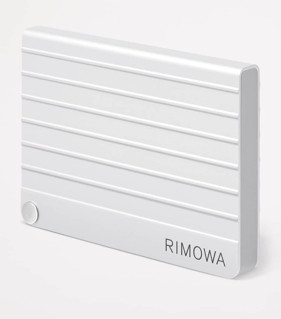 RIMOWA aluminium card holder with RFID technology (British brand)