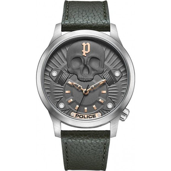 Police green mens watch - British product