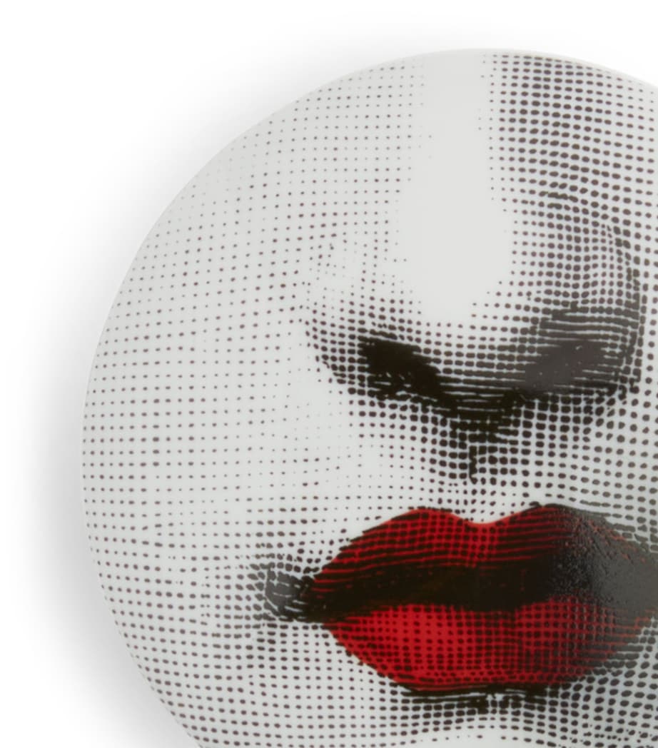 Fornasetti decorative porcelain box with Lina Cavalieri lips 10.5cm, imported from the UK