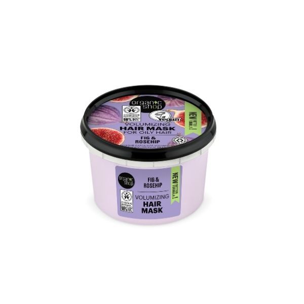 Organic Shop Volumizing Hair Mask for Oily Hair 250ml, UK version