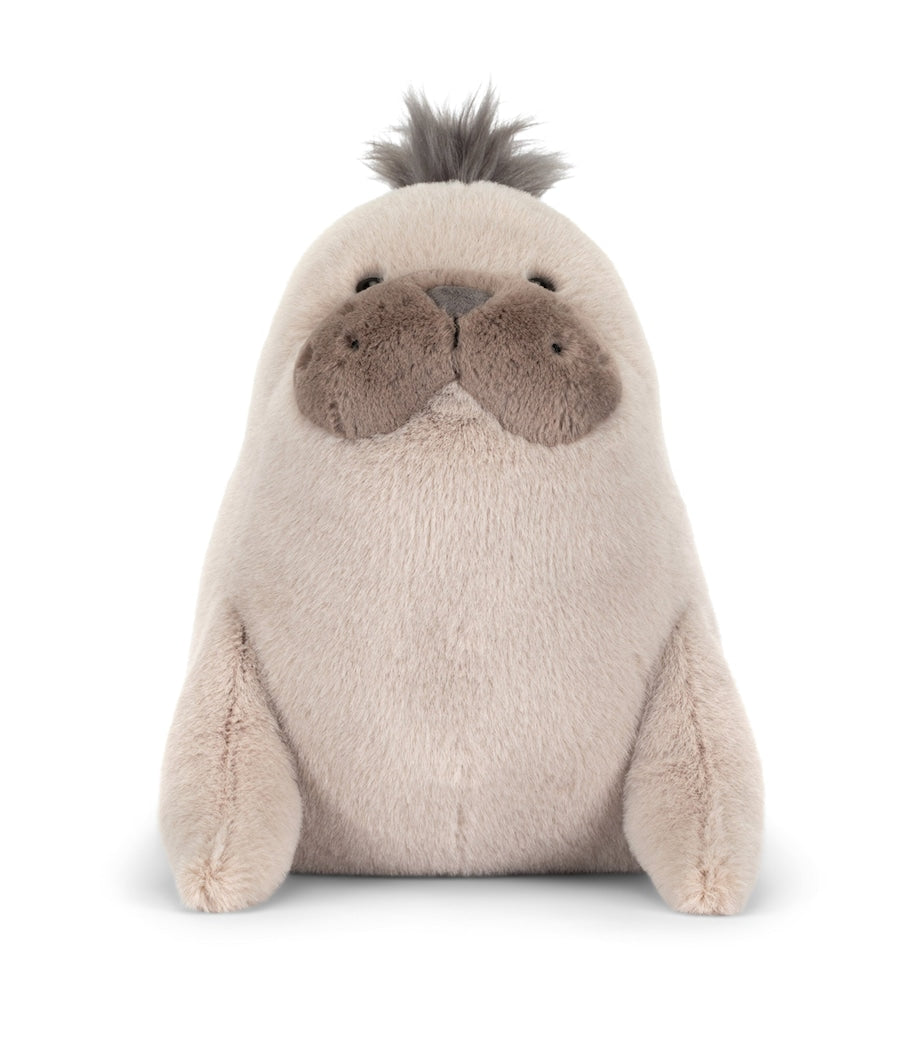 Jellycat Roarwell Sea Lion 20cm plush toy, imported from the UK