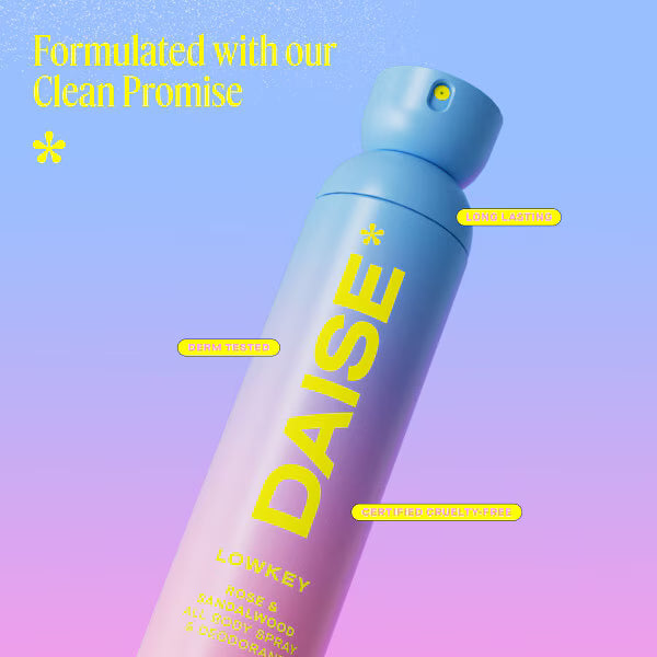 Daise body spray Lowkey 120ml, imported from the UK