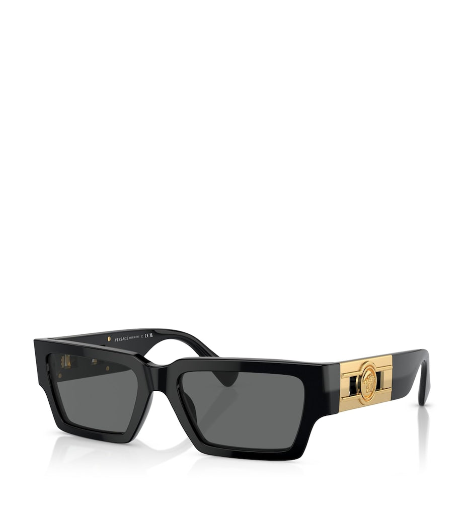 Versace acetate Medusa-detail sunglasses - British product