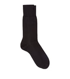 Chaussettes Falke No.6 laine-soie avec mélange laine Mérinos et soie - produit britannique