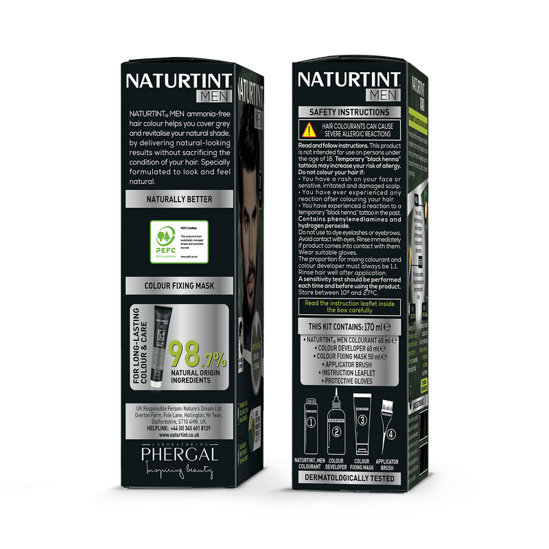 Naturtint dark blonde hair colour gel 170ml, imported from the UK
