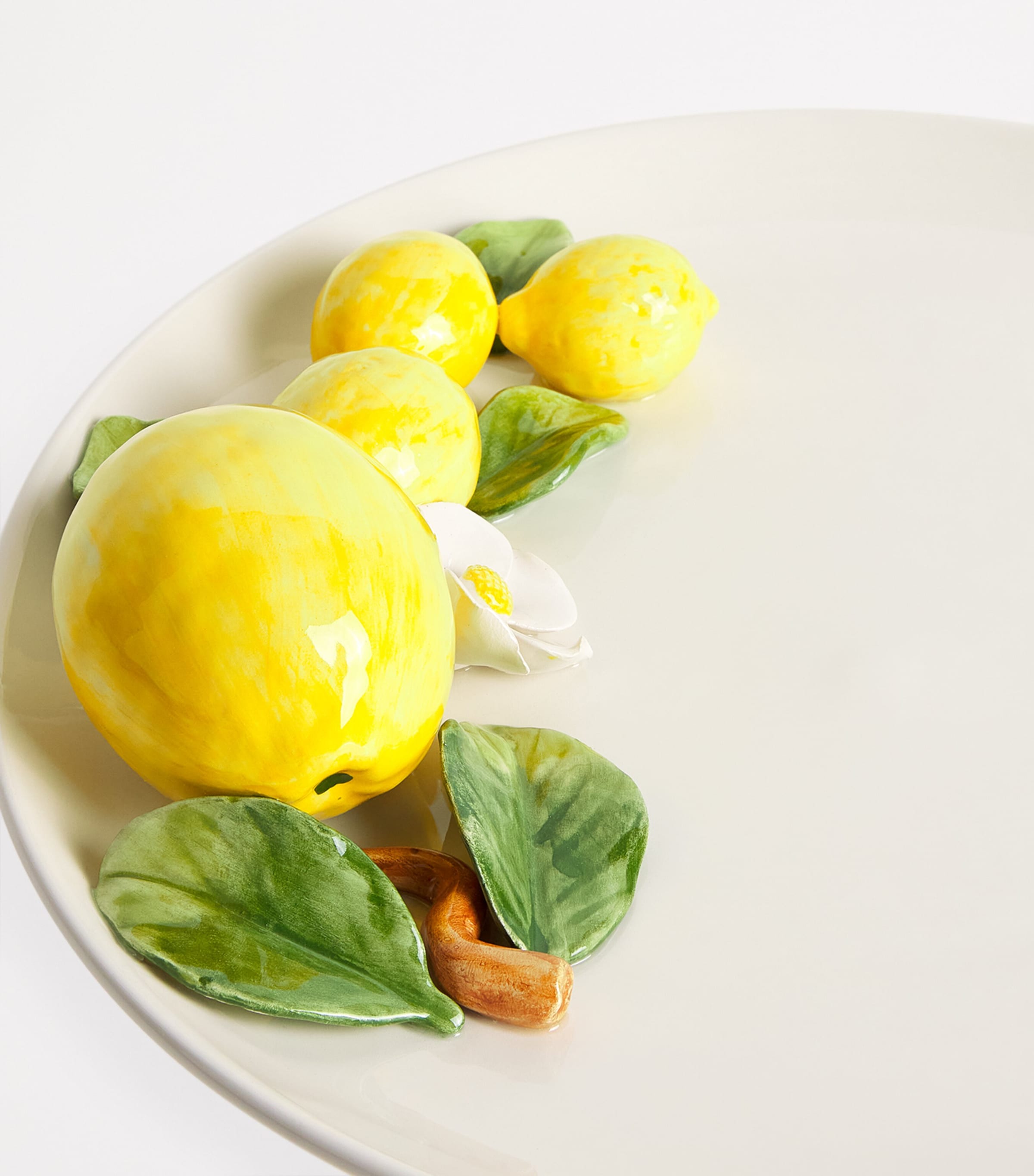 Les-Ottomans Lemon ceramic stand 27cm, UK version