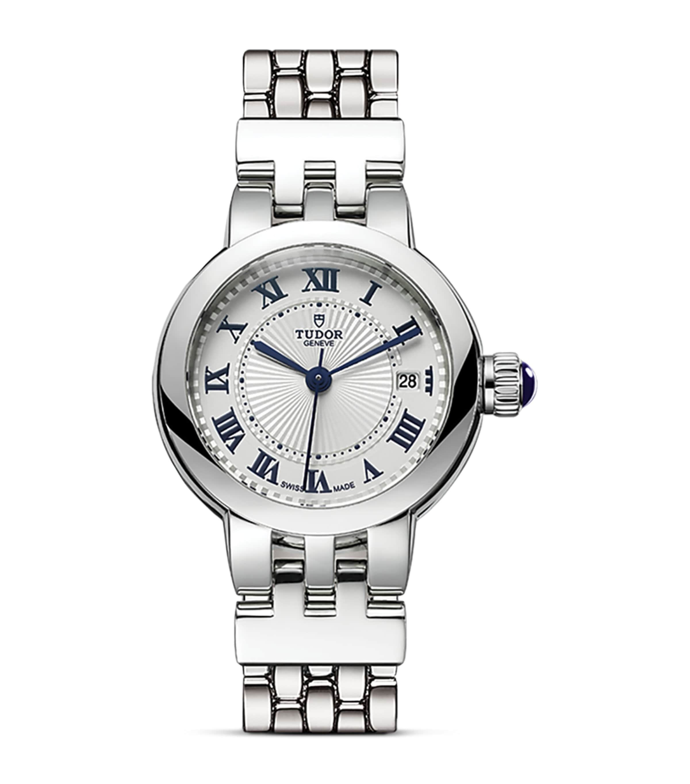 TUDOR Clair de Rose 26mm stainless steel watch - British product