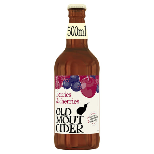 Old Mout Cider Berries & Cherries Bottle 500ml GOODS Sainsburys   