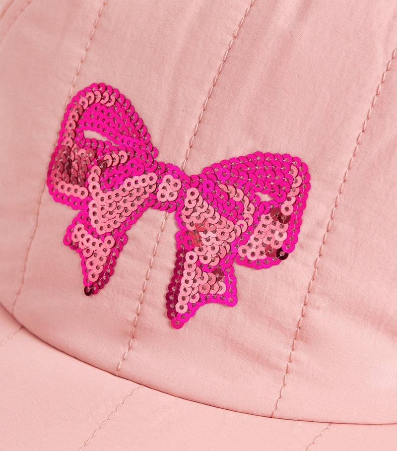 Konges Sløjd sequinned ribbon Juno cap for children aged 2-8 years, UK version