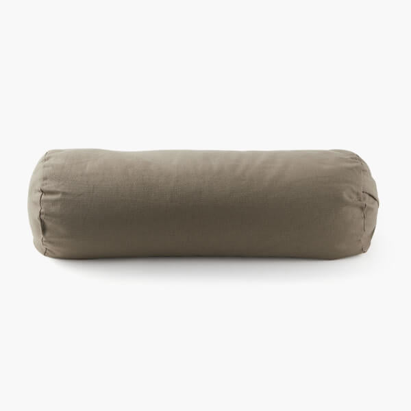 Myga buckwheat yoga bolster pillow wood, UK version