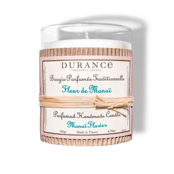 Durance Handmade Candle Monoï Flower 180g (British brand)