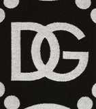 Dolce&Gabbana Casa wool-silk-cashmere logo cushion 50cm x 50cm - British product