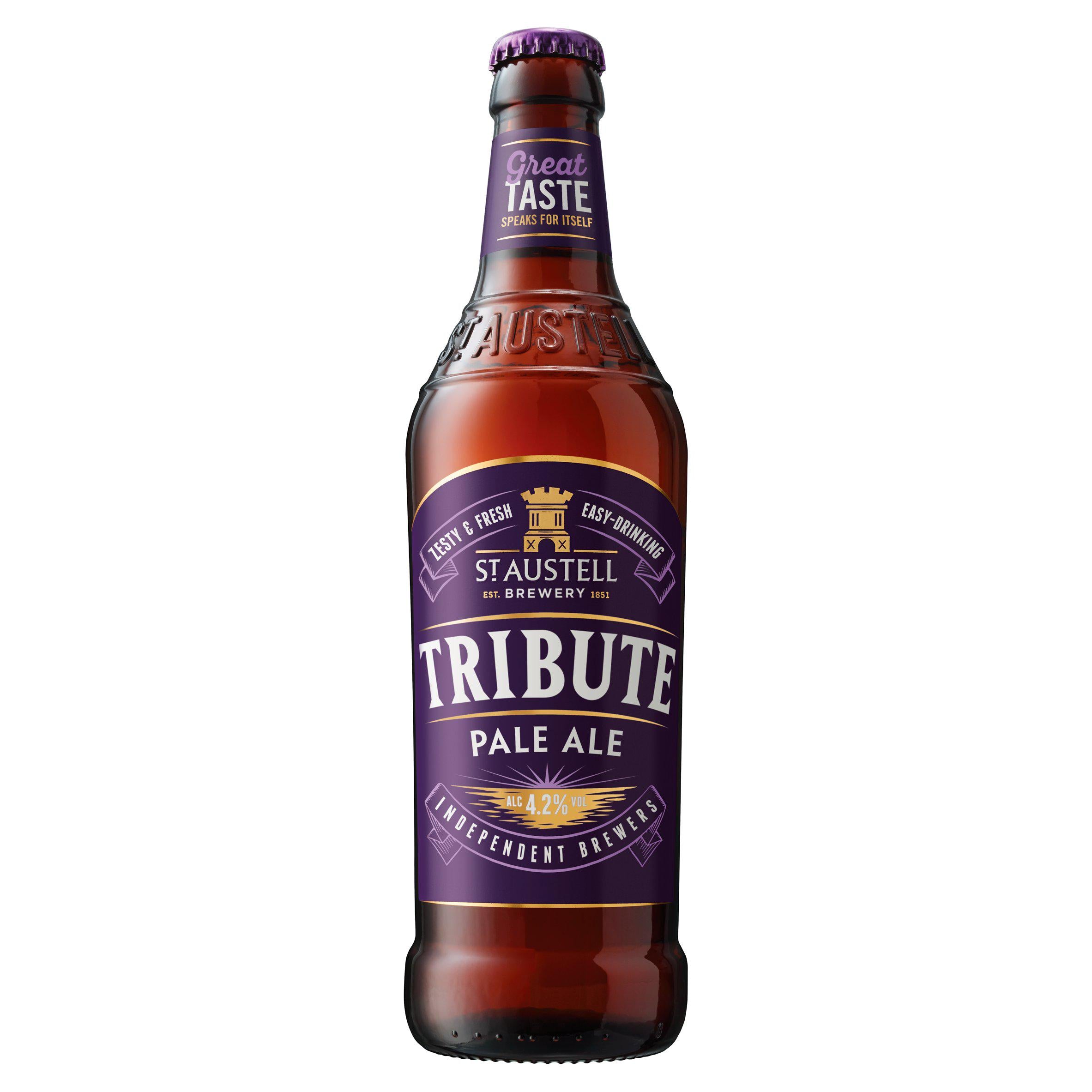 St Austell Brewery Tribute Ale 500ml Ale & stout Sainsburys   