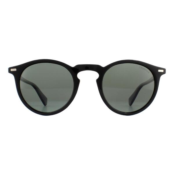 Polaroid PLD 2086 S black polarised sunglasses retro round - British brand