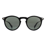 Polaroid PLD 2086 S black polarised sunglasses retro round - British brand