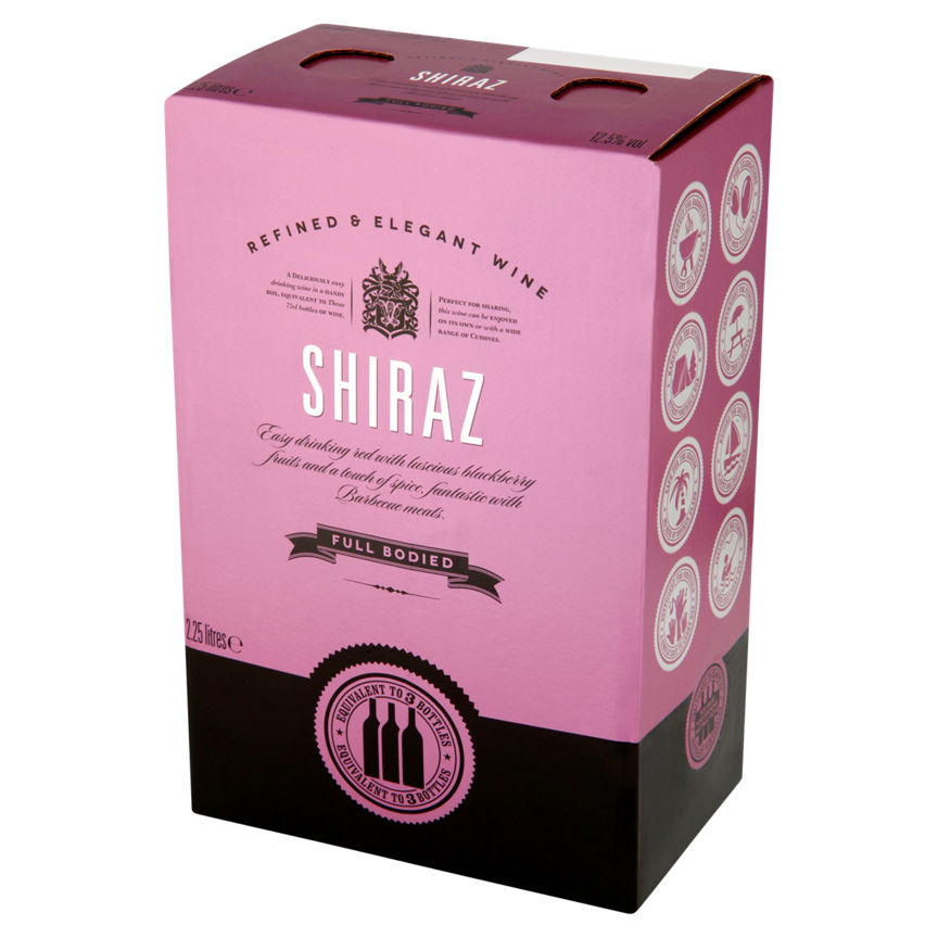 Refined & Elegant Shiraz Boxed Wine