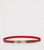 Christian Louboutin Bettina reversible leather belt, UK version