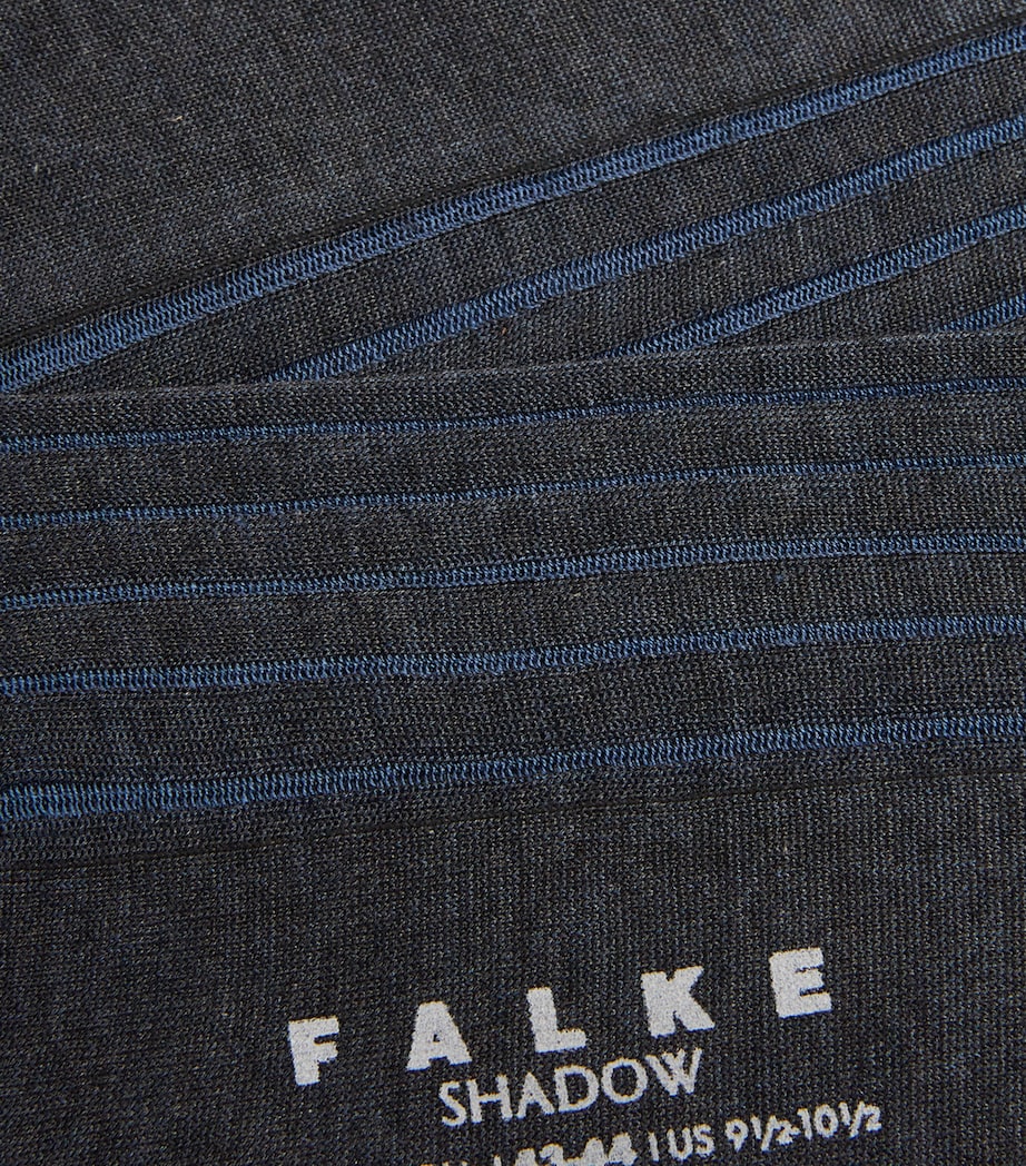 Falke Striped Shadow Socks cotton blend, imported from the UK