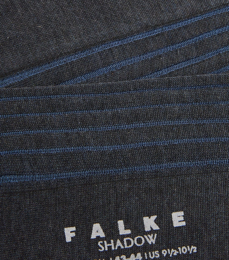Falke Striped Shadow Socks cotton blend, imported from the UK