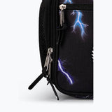 Hype lunch bag black lightning print, imported from the UK