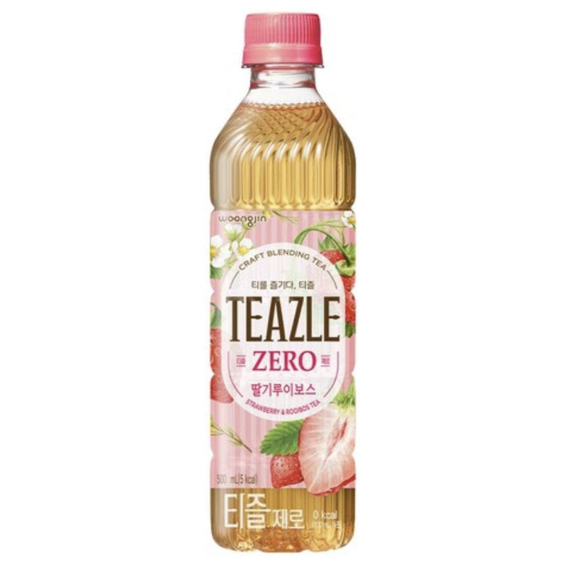 Woongjin Teazle Zero Strawberry Rooibos tea zero-calorie (British brand)