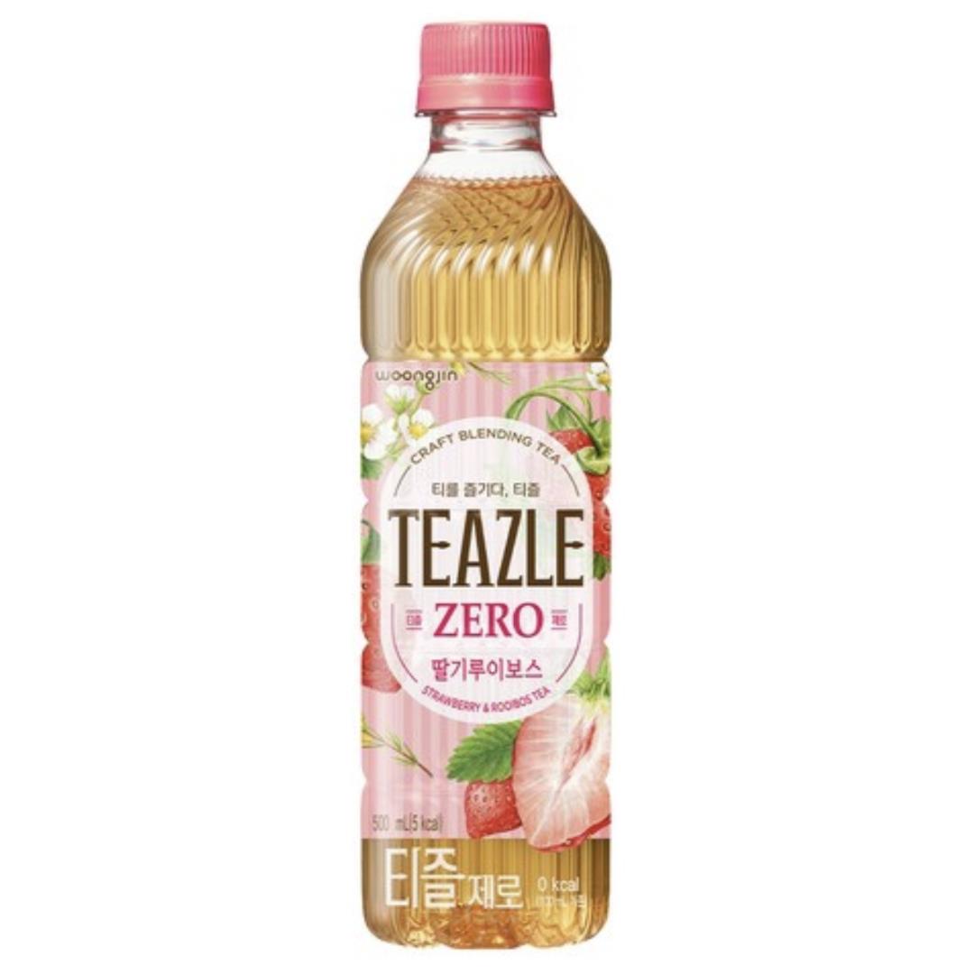 Woongjin Teazle Zero Strawberry Rooibos tea zero-calorie (British brand)