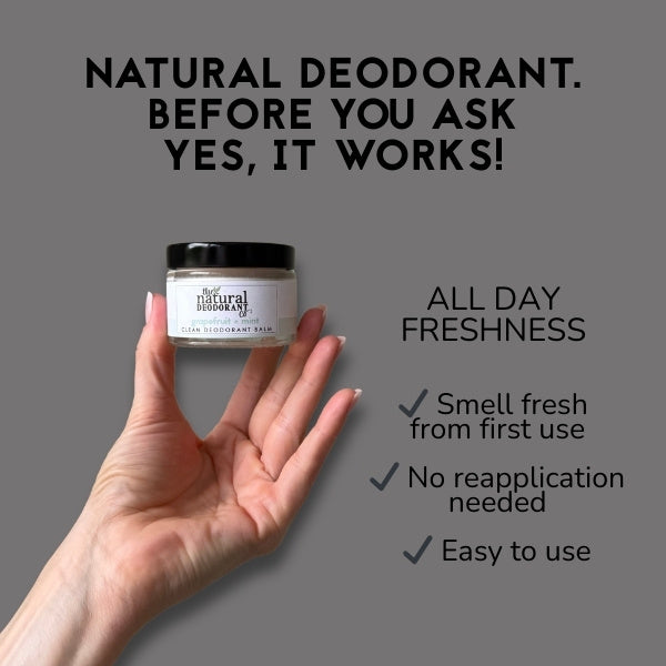 The Natural Deo Co. deodorant balm for Men 55g - British product