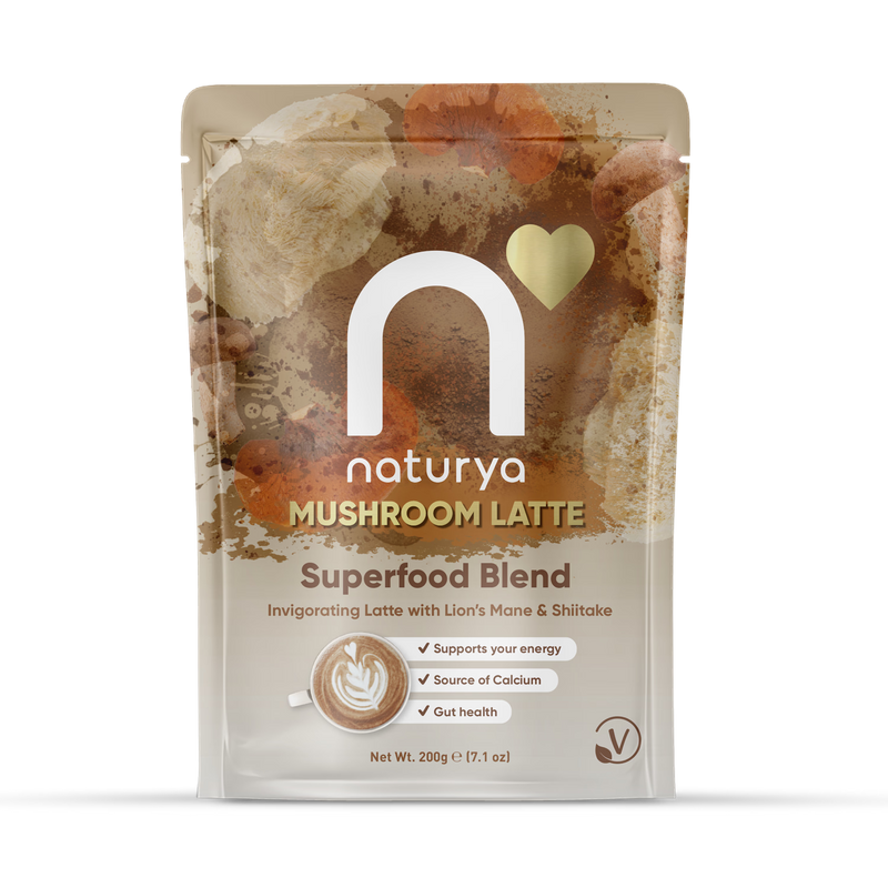 Naturya mushroom latte superfood blend 200g (British brand)