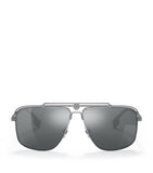 Versace metal aviator sunglasses with Medusa head, imported from the UK