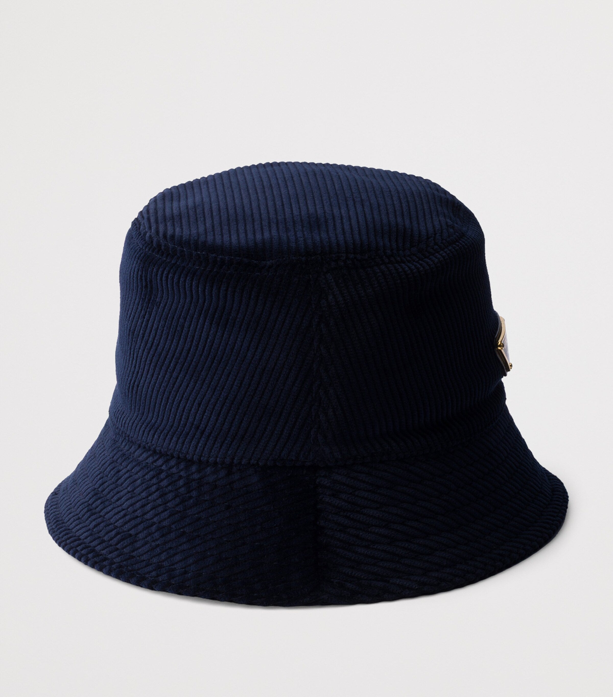 Prada corduroy bucket hat, UK version