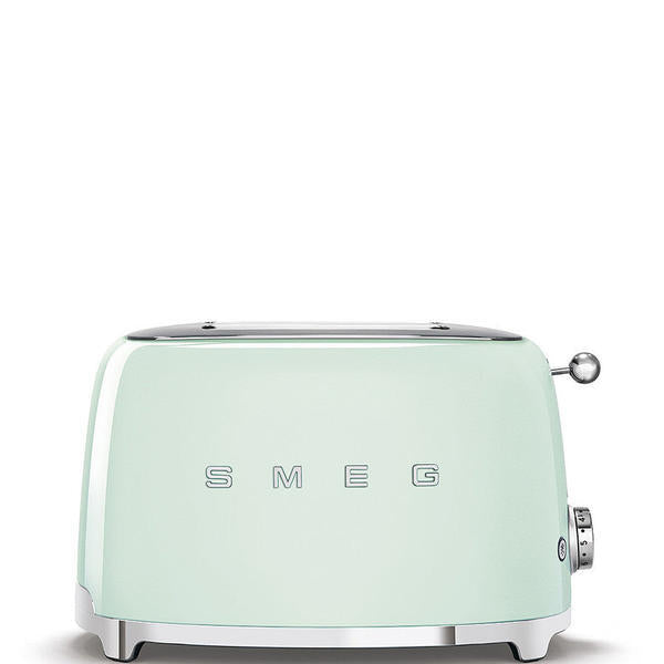 Smeg WKF01, TSF01 Stovetop Kettle and Toaster in Light Green