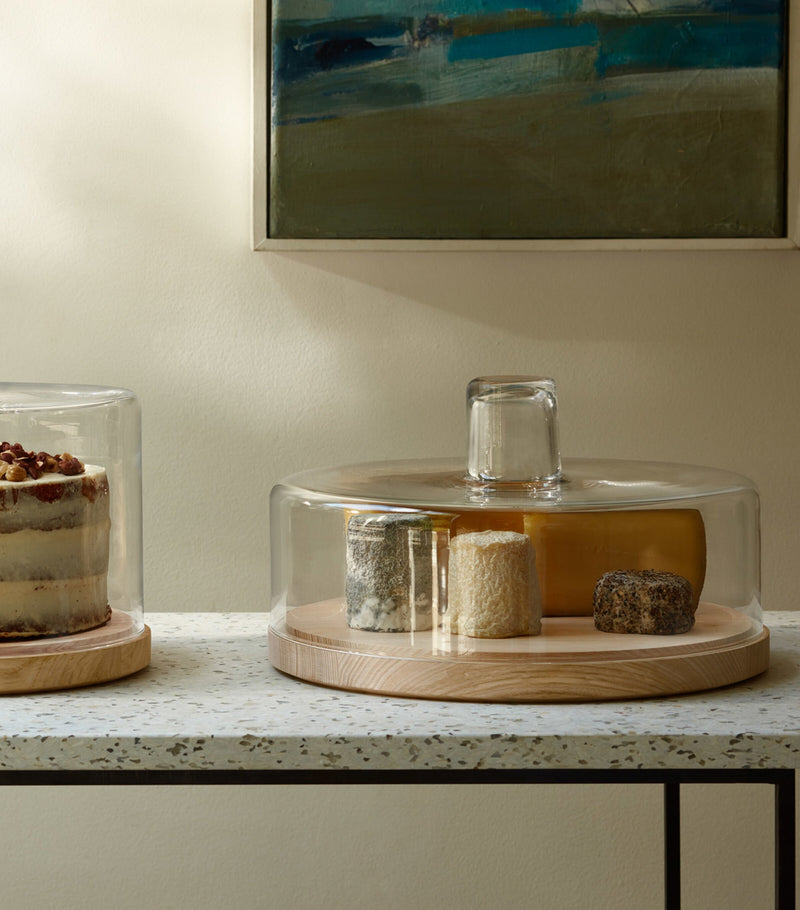 LSA International Lotta Cheese Dome with Base, UK version