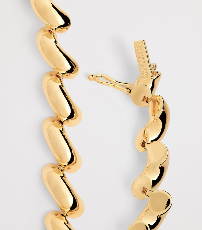 LIÉ STUDIO The Edith gold-plated chain necklace, imported from the UK