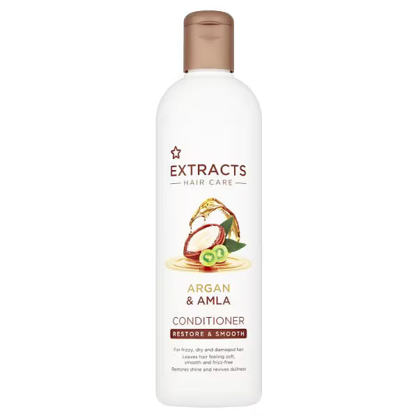 Superdrug Argan & Amla Conditioner 400ml (British brand)