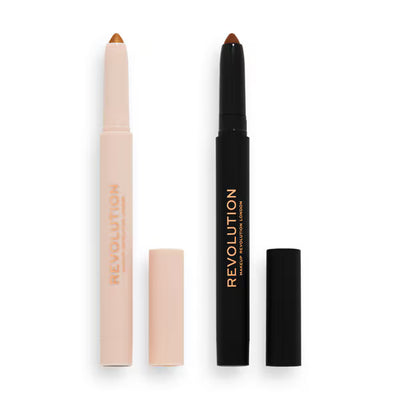 Superdrug Revolution Contour and Shadow Crayon Light Shade Makeup- Buy online at McGrocer