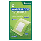 Superdrug Enhanced Waterproof Film Dressings X 5 GOODS Superdrug   