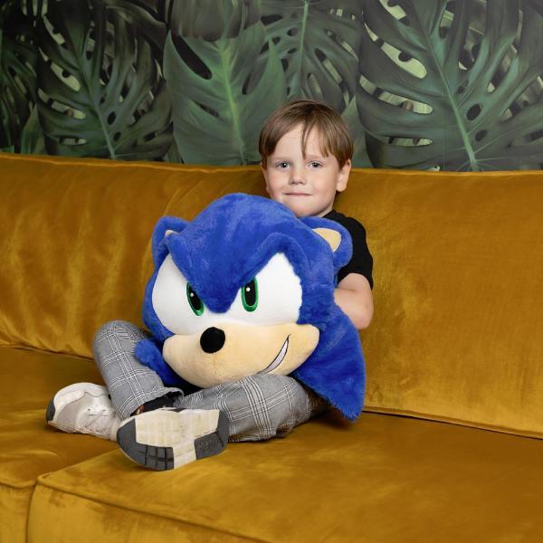 Sonic the Hedgehog plush hand warmer cushion 35cm, UK version