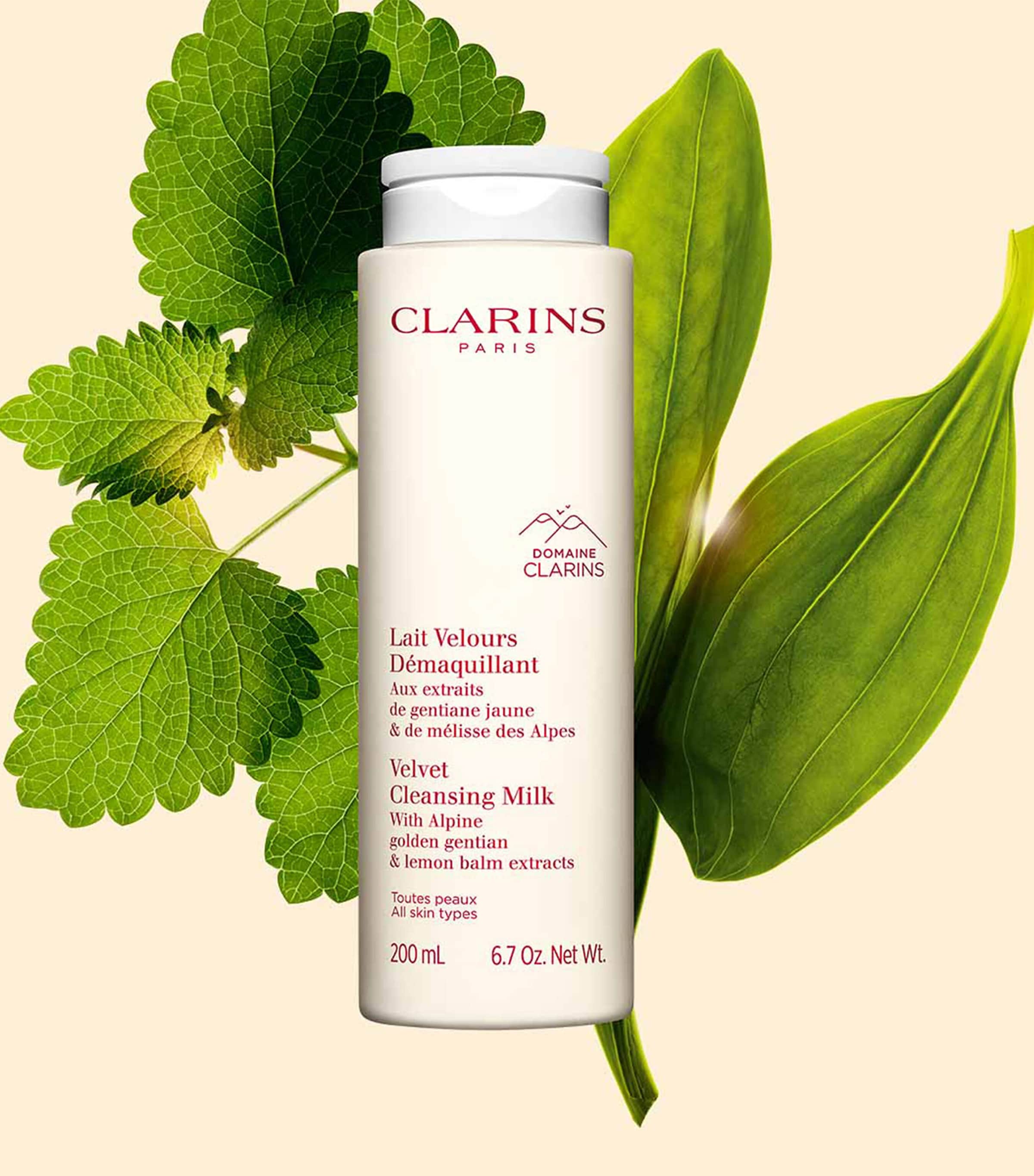 Clarins Velvet Cleansing Milk 200ml - British product