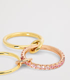 Spinelli Kilcollin Petunia ring mixed gold sapphire, UK version