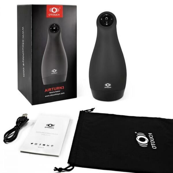 Otouch Airturn3 vibrating masturbator (British brand)